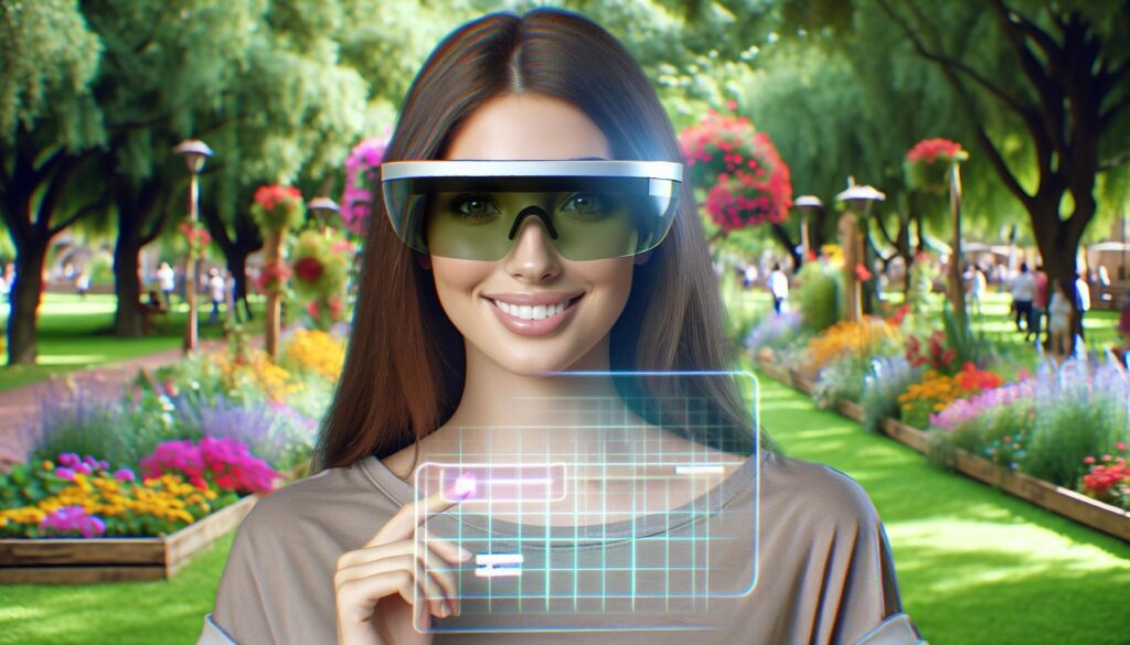 meta head augmented reality software stepping